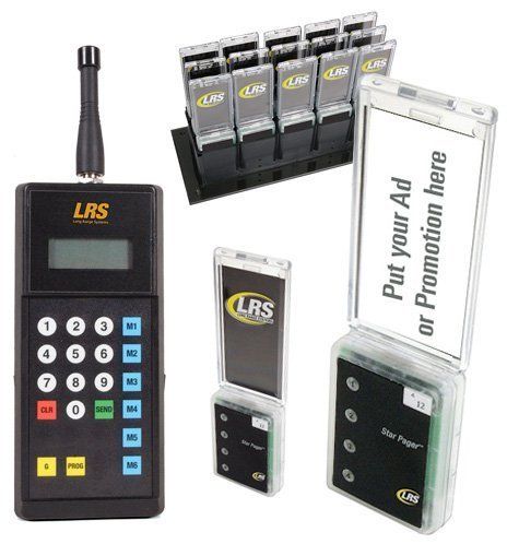 Guest Pager System Kit with 25 Pagers 