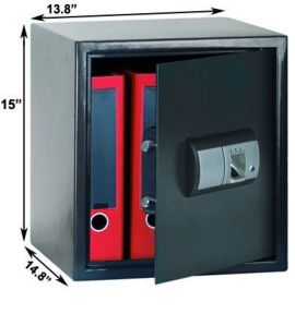Dimensions of the FS-03 Fingerprint Safe